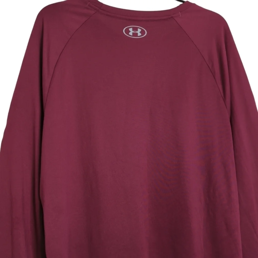 Adidas Boston College Maroon Long Sleeve Top Size 2XL - Picture 4 of 10